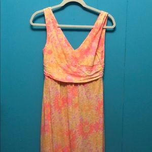 Lilly Pulitzer Maxi Dress 100% cotton sz small